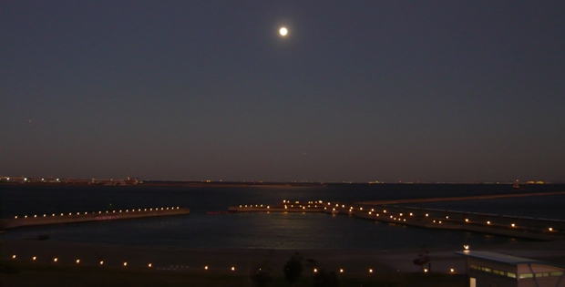 人工海浜「かわさきの浜」〜秋〜