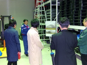 国土技術政策総合研究所の研修生（沿岸防災コース）による視察が行われました。