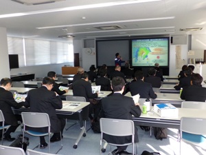 全国の各運輸局の防災担当者が視察されました。