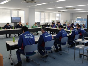 防災拠点管理運営訓練