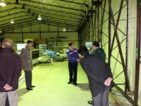 「国土交通省官署総務課長等会議出席者が東扇島防災拠点を視察