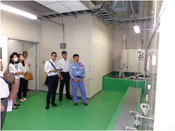 １Fにある自家発電装置の性能等説明