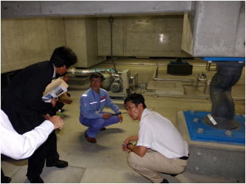 神奈川新聞社他１３名の方々が視察に訪れました